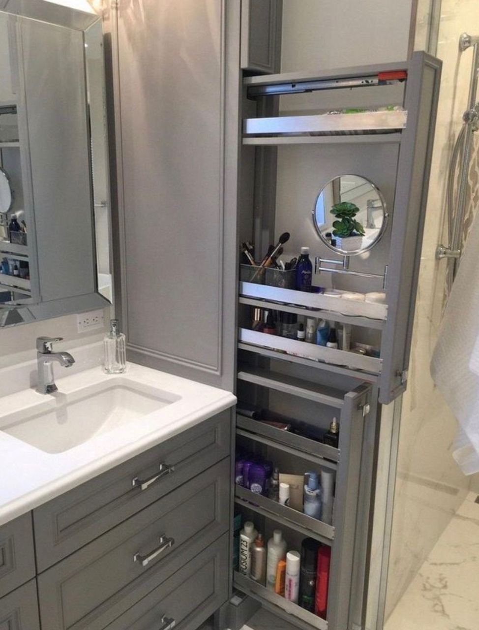 实用的几款家居设计,房间靠墙窄边柜设计