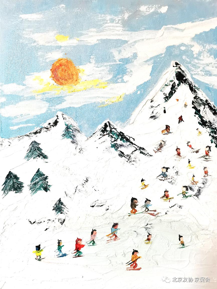 喜迎冬奥圆梦冰雪主题绘画,祝福冬奥国际青少年画展