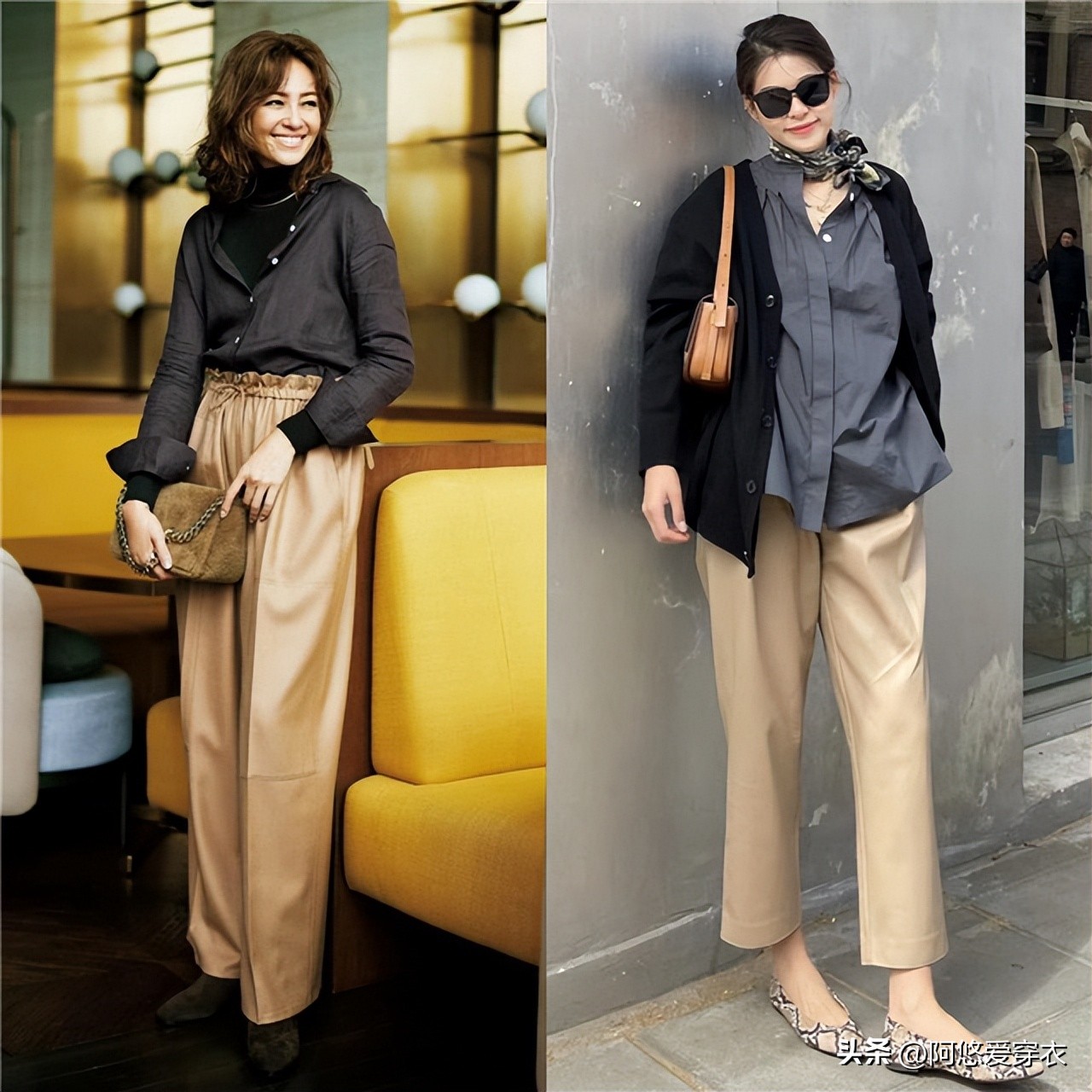 经典卡其裤穿搭,最经典的卡其裤什么样的