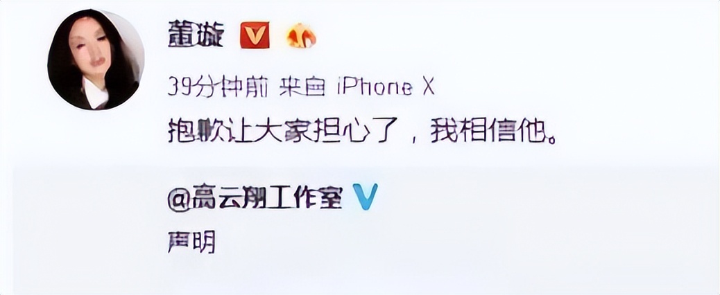 高云翔与董璇的婚姻情况,高云翔和董璇离婚吗