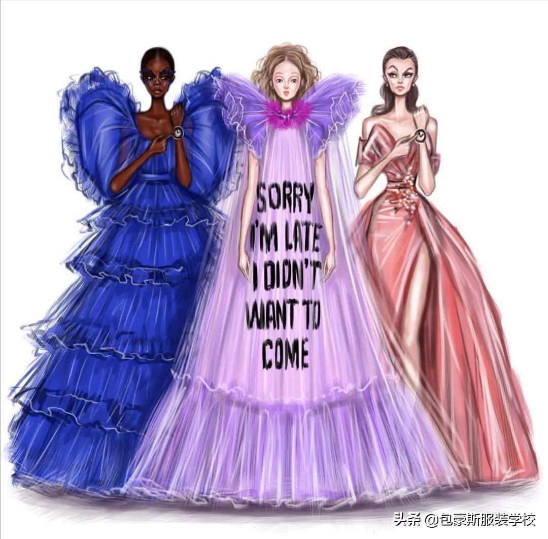 国际时尚插画师插画作品欣赏图文,创意插画古埃及