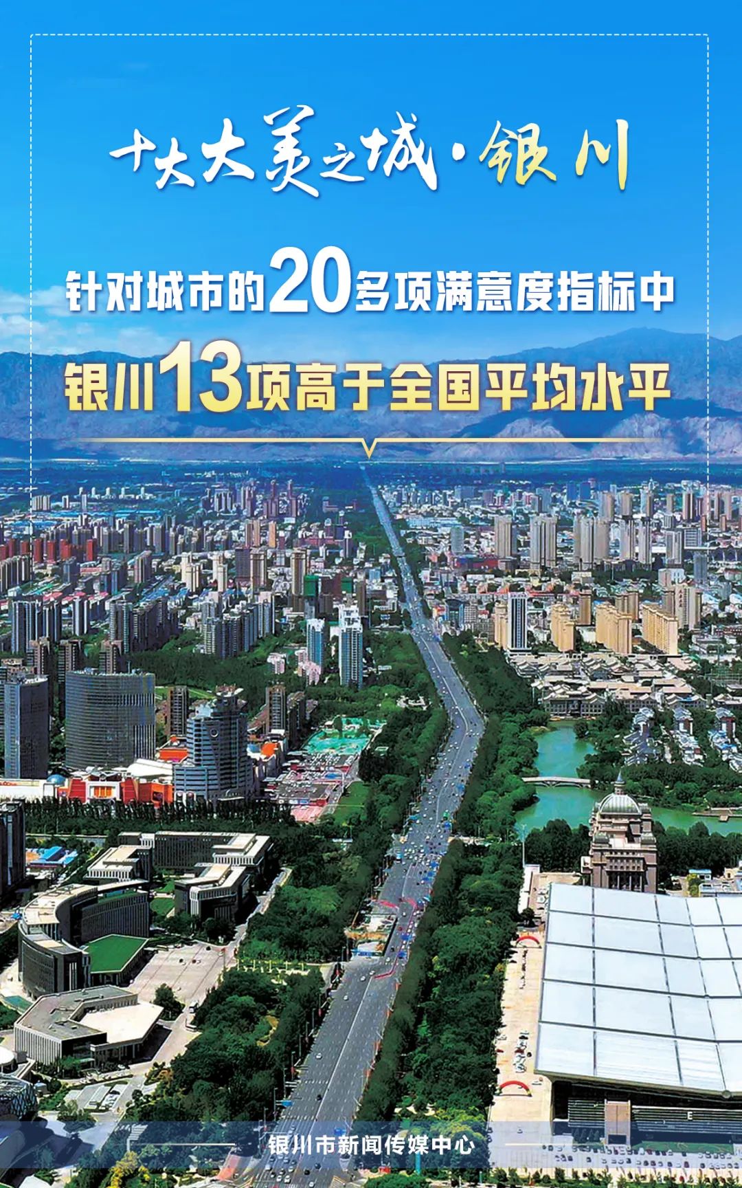 银川十美之城,银川获评十大大美之城