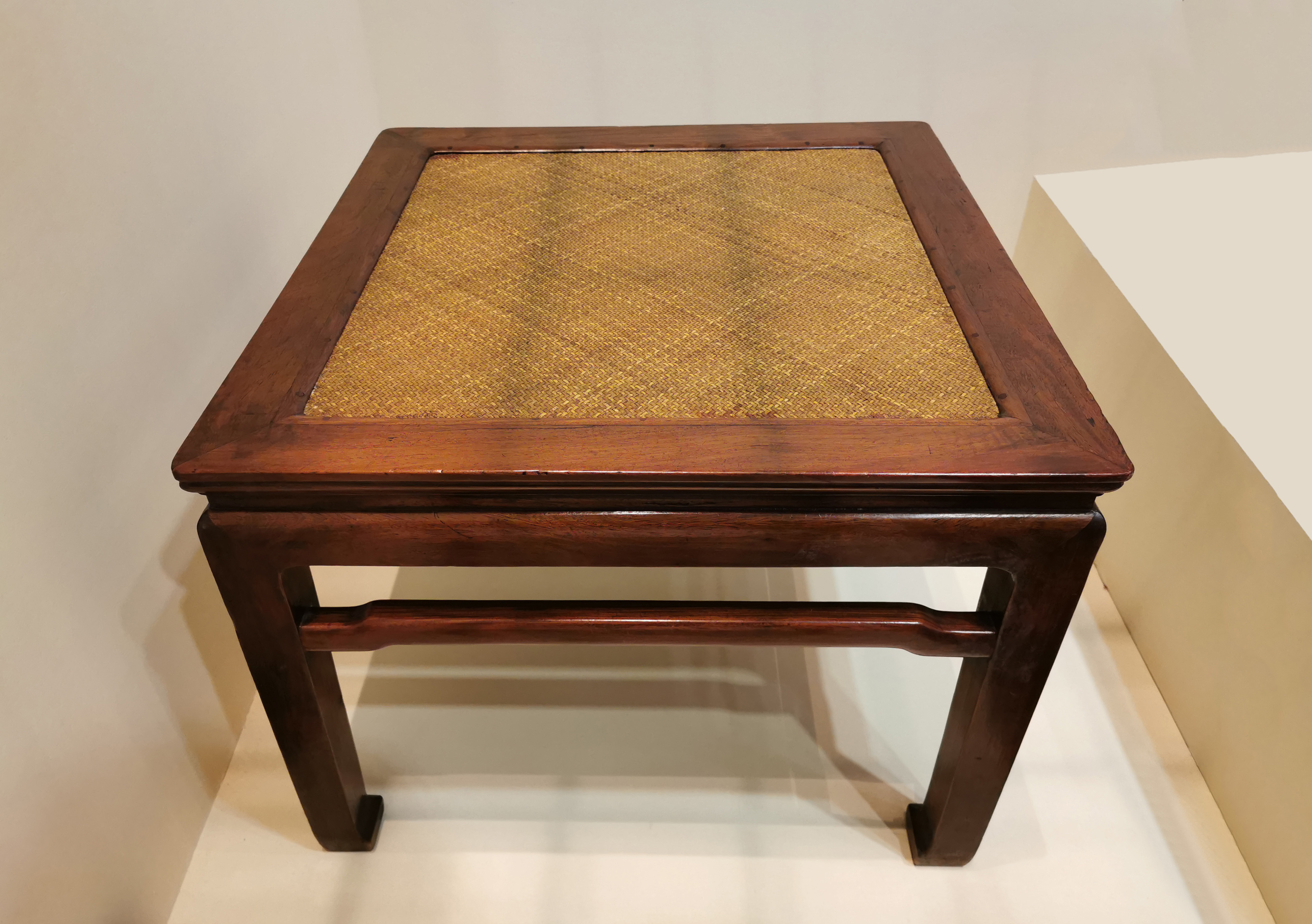 结跏趺坐双盘腿,超宽大黄花梨禅凳禅椅