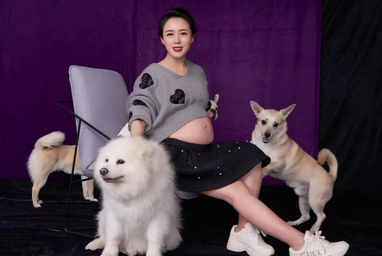 颜丹晨怀孕了吗,颜丹晨晒孕妇照庆44岁生日