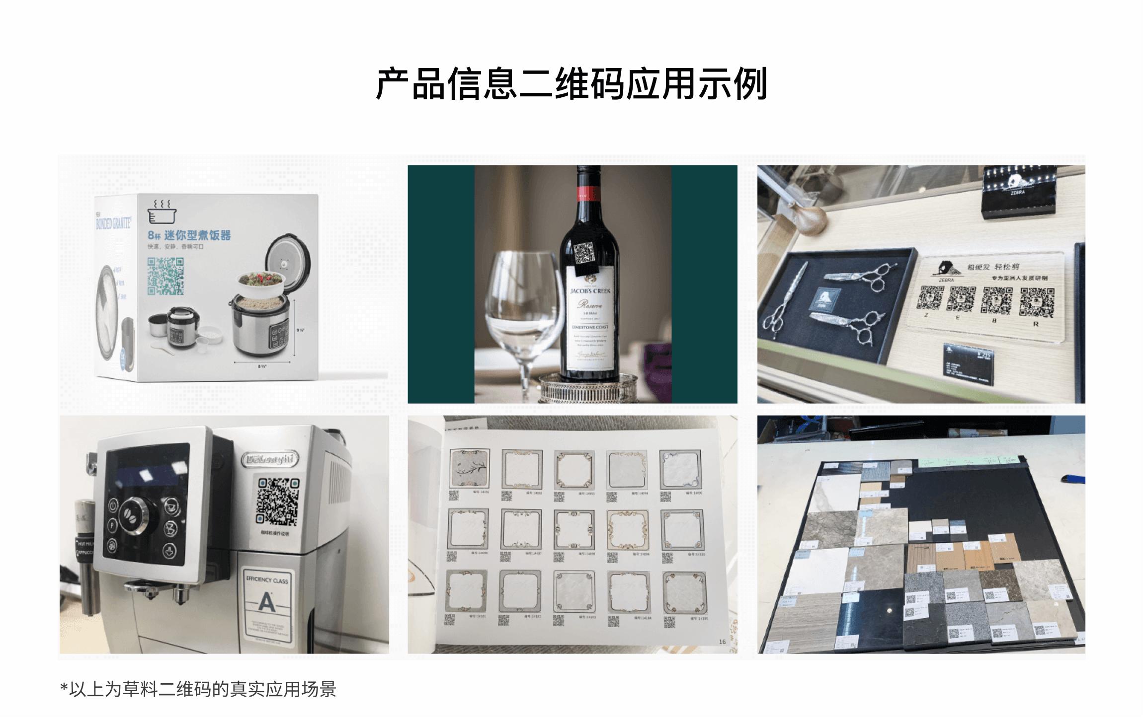 扫描二维码看产品信息,微信扫描二维码获得产品信息