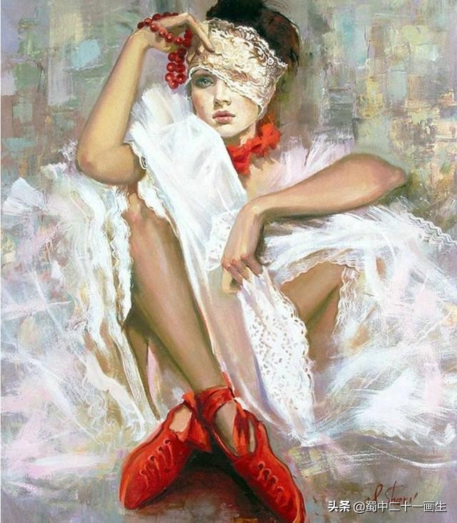 “人体艺术油画”精选:乌克兰18张,美国11张,中国20张,请欣赏