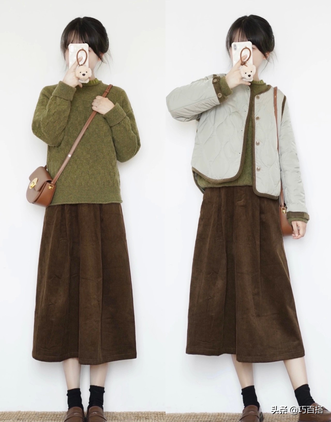 春天这样穿清新又有质感,有种很高级的绿色