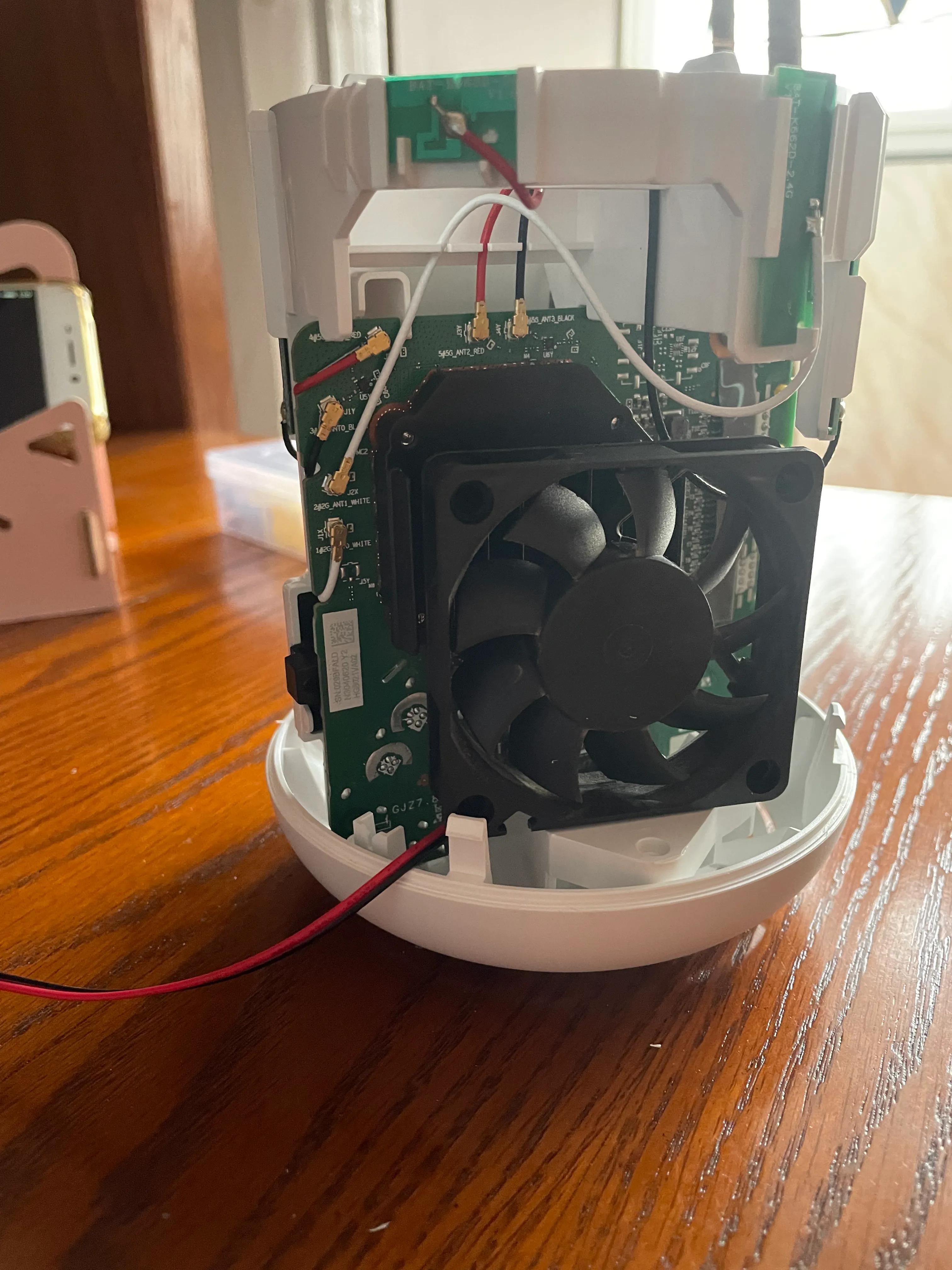 光猫散热风扇,更换光猫一体