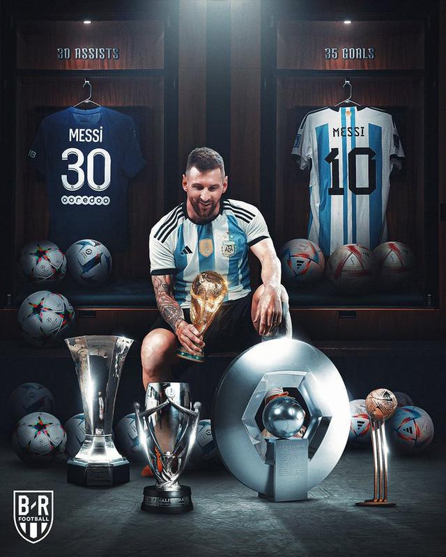 梅西率迈阿密国际夺首冠,梅西签约迈阿密跟沙特对比