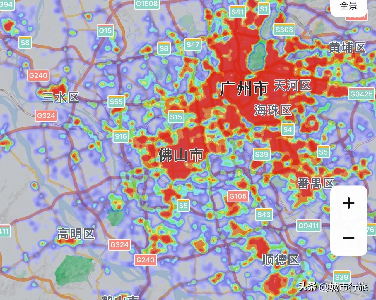 一个城市的热力图在哪里看,热力图数据能反映一个城市的什么