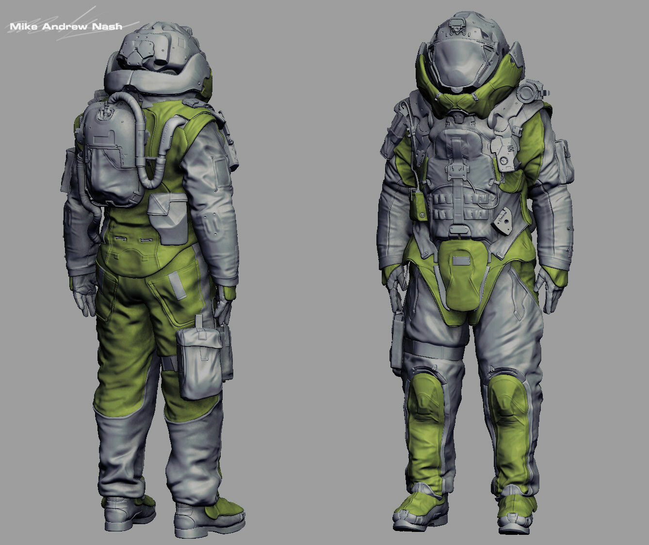 COOL!令人叹为观止的精密机甲穿戴设备｜设计师mikenash作品欣赏