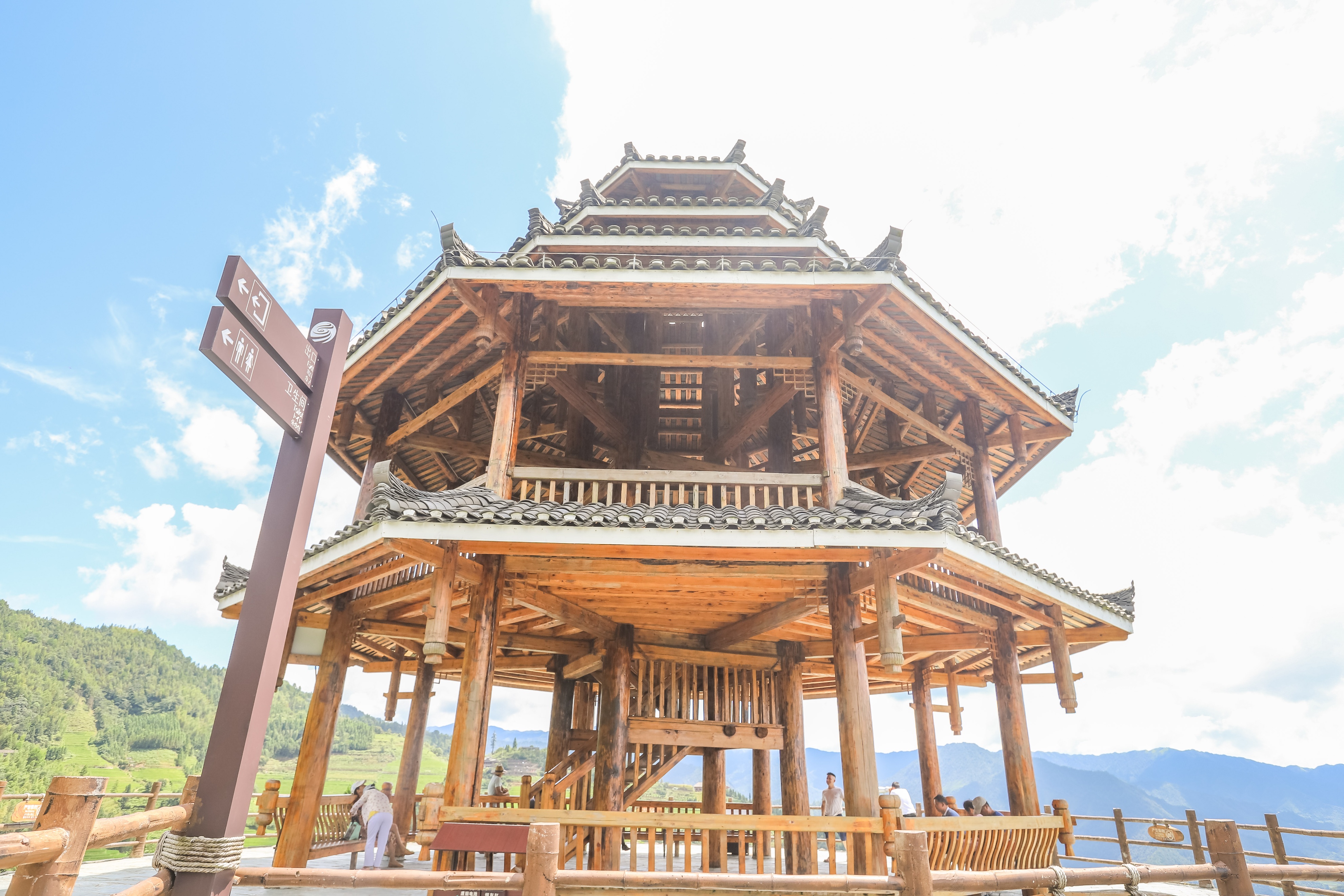 龙脊水稻梯田图片,龙脊水稻