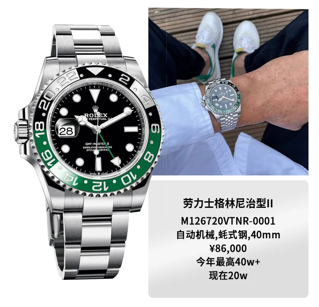 劳力士绿水鬼捡漏,劳力士暴跌和假表有关吗