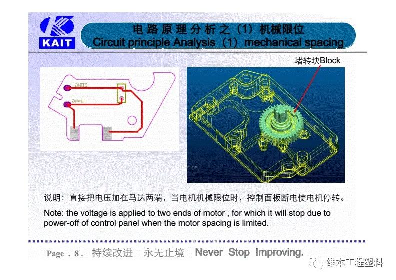 耐磨静音齿轮和材料，在汽车空调风门执行器减速齿轮箱上的应用