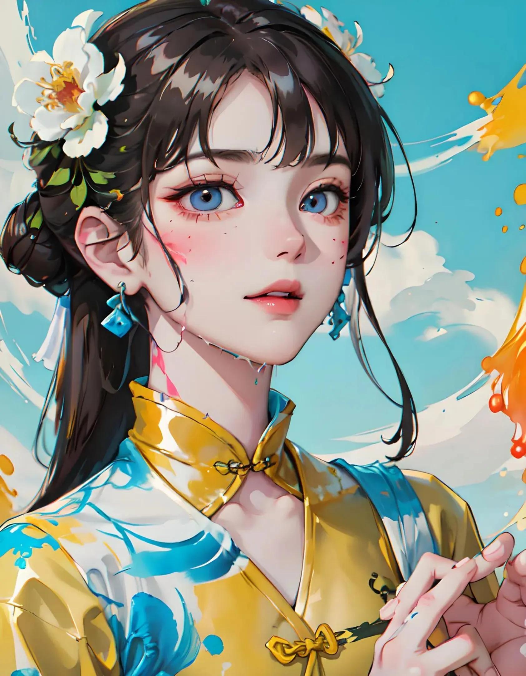 古风漫画壁纸头像,贺姓壁纸头像微信古风