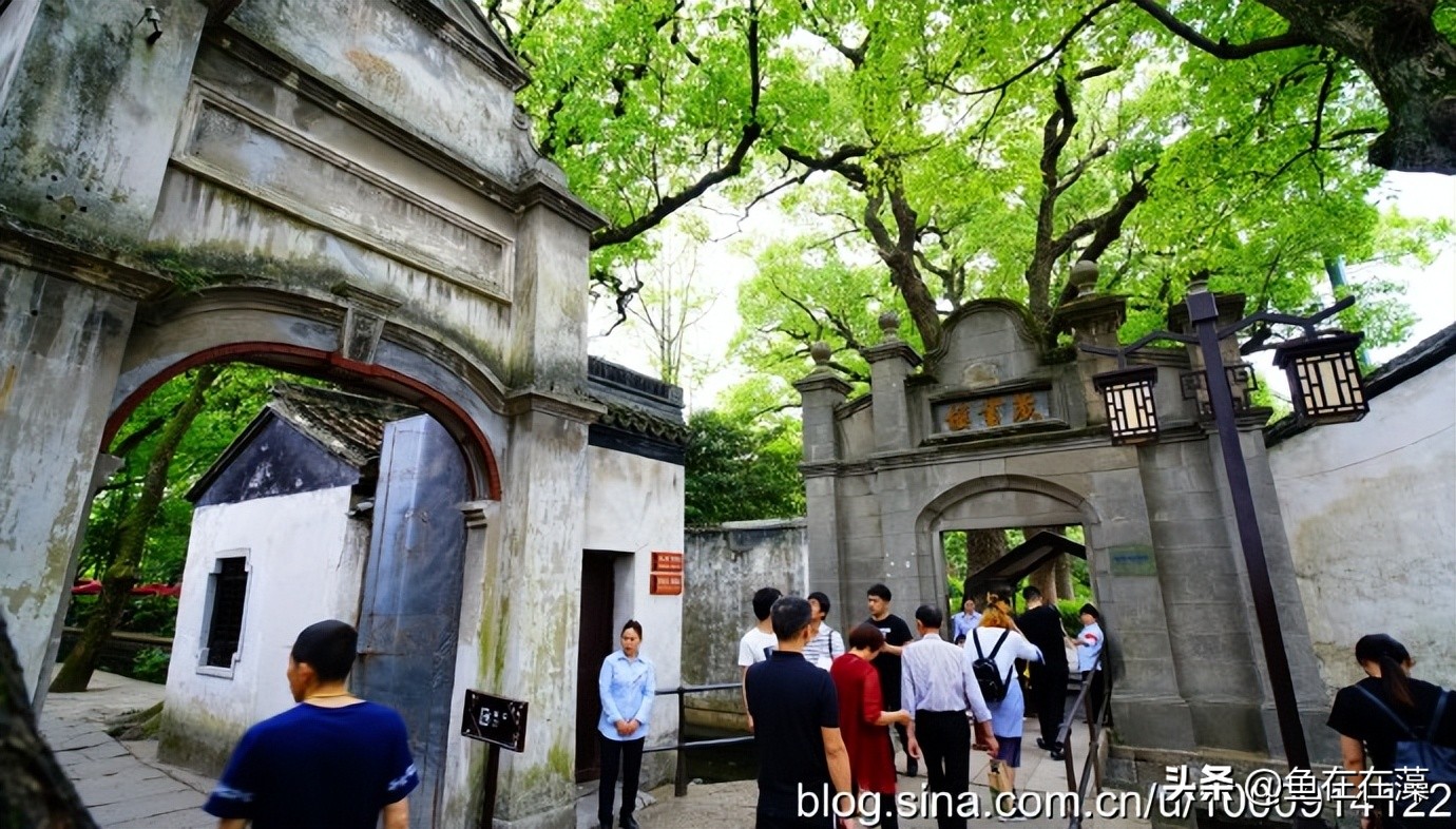 南浔古镇张石铭故居讲解,南浔古镇景区藏书楼风景美如画