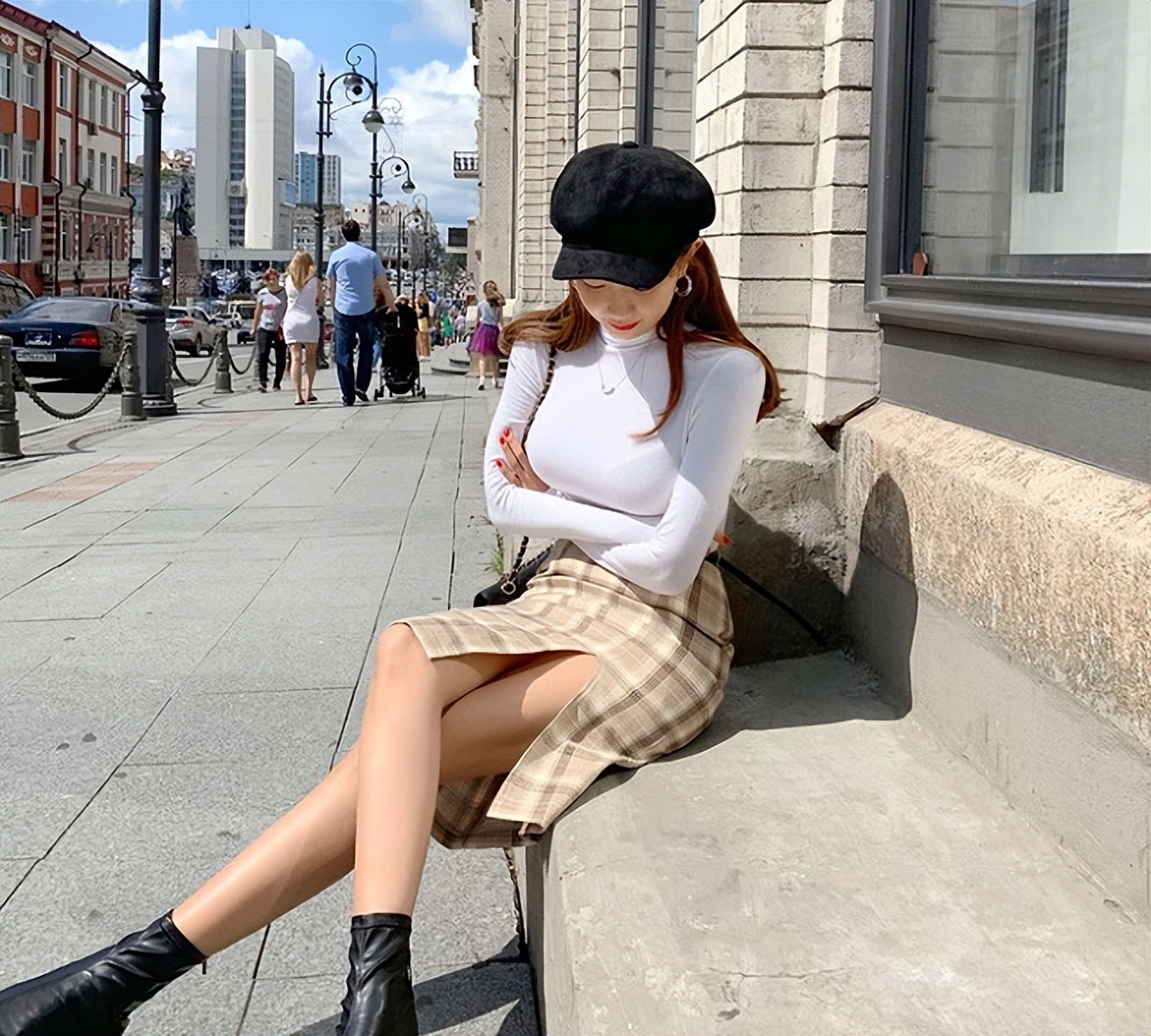 韩国辣妹穿搭视频,韩国女孩是怎么穿衣服的