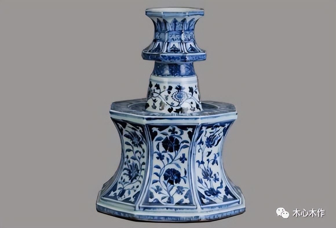 青花平安无事牌雕刻,青花瓷无事牌