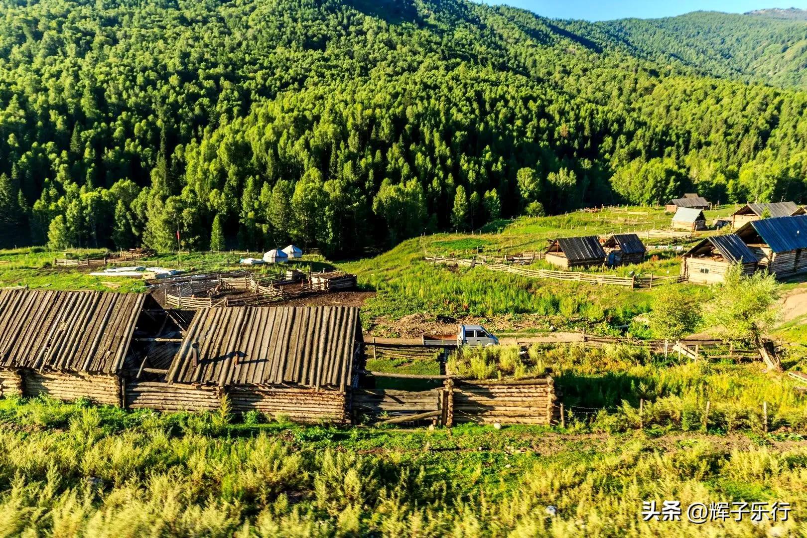 阿勒泰市喀纳斯禾木景区,新疆阿勒泰地区喀纳斯风景区