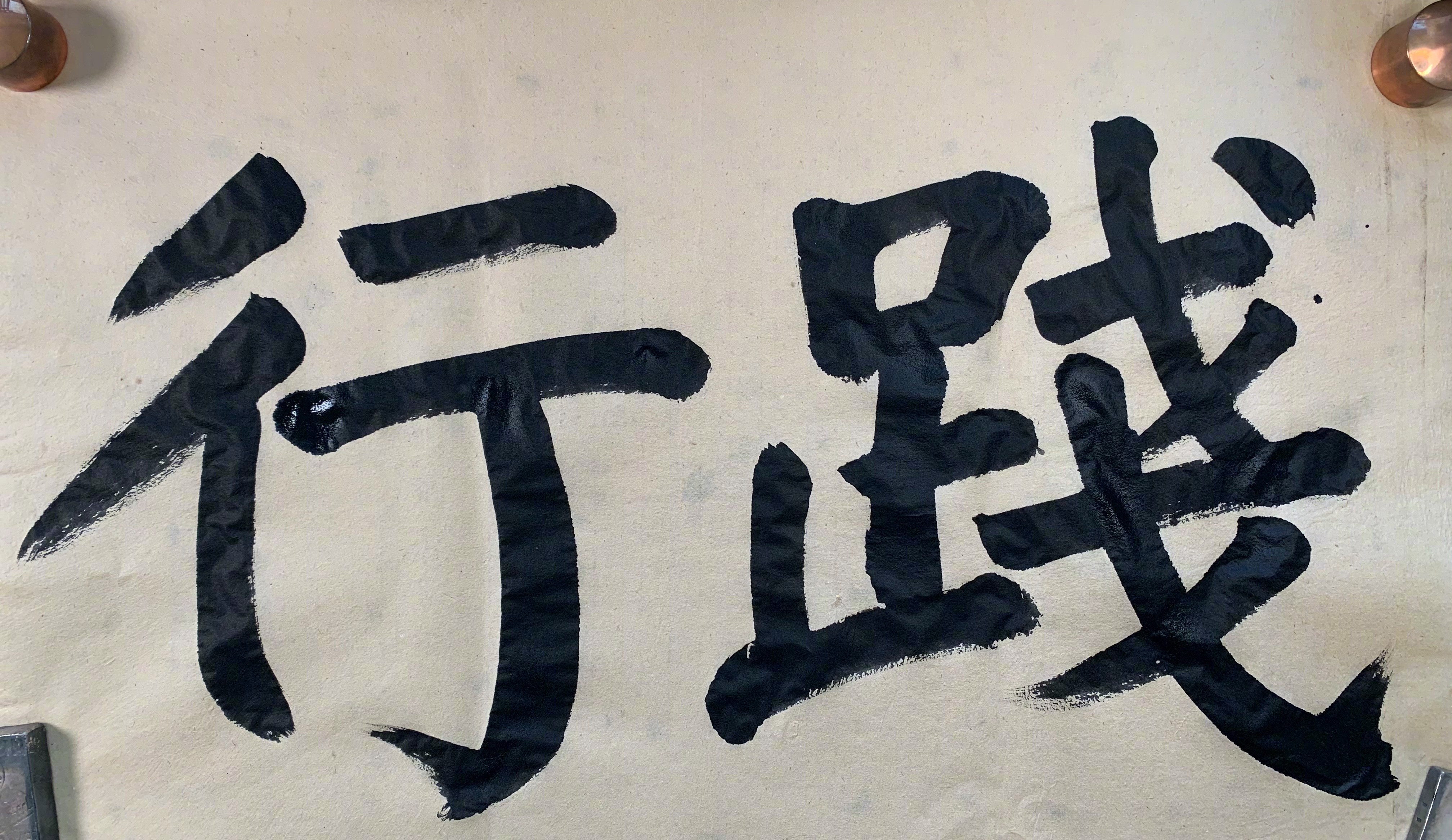 演员夏雨的毛笔楷书,夏雨最经典的作品