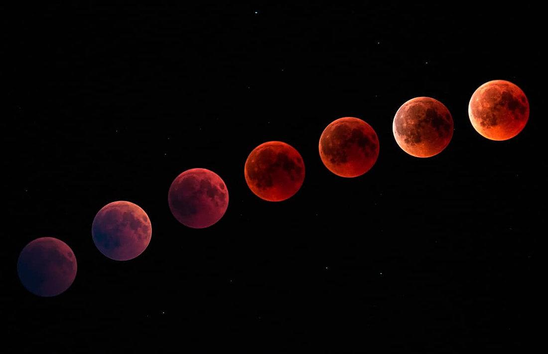 中国古代记载血月是什么征兆,古代出现血月都发生了什么