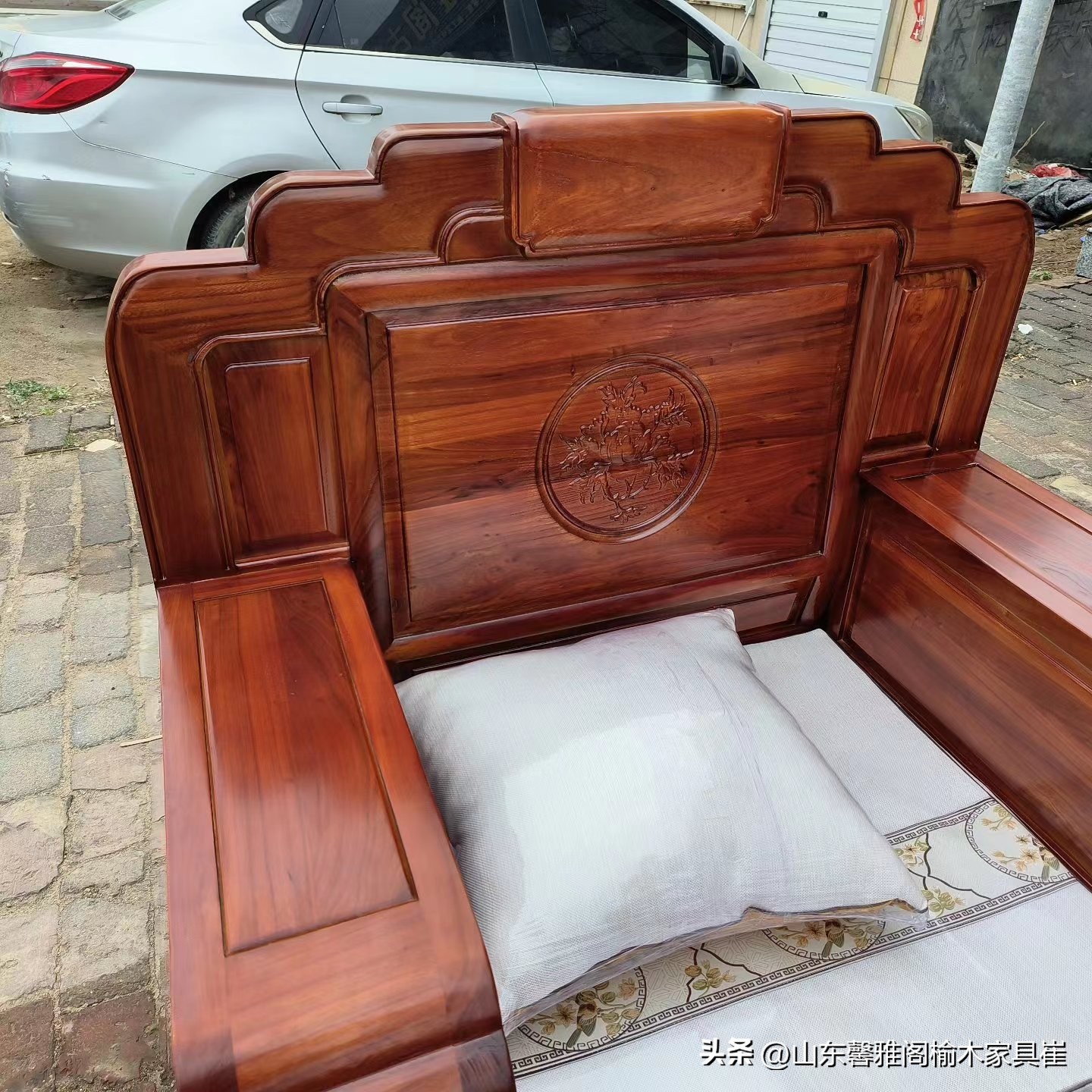 富贵不张扬,榆木沙发5000左右加厚加粗