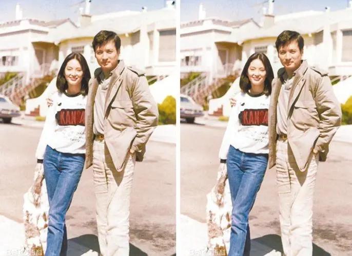 邓丽君和林青霞视频,邓丽君和林青霞海边照