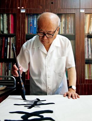 何学森书法教学视频,何学森书法欣赏