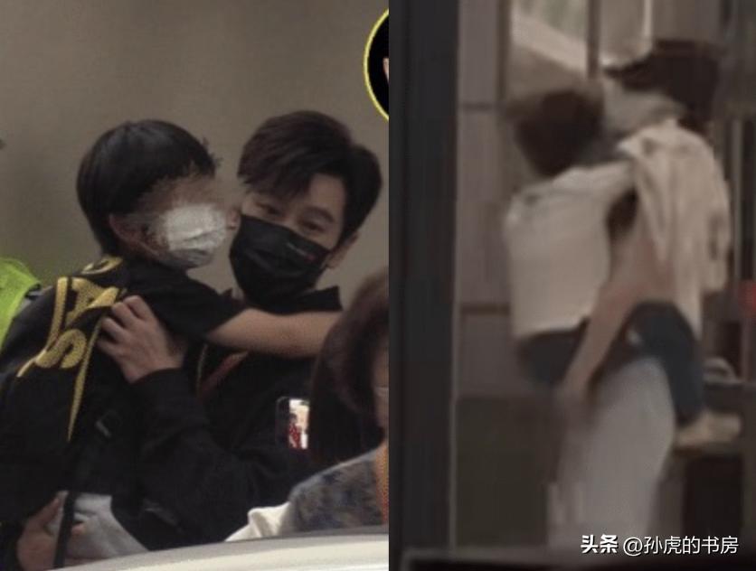 baby机场小海绵曝光,网上晒出angelababy陪儿子小海绵
