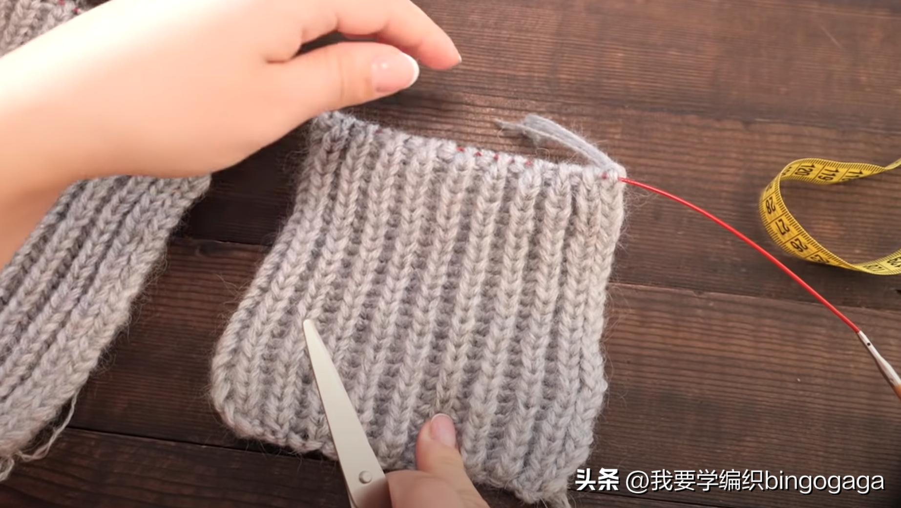 新款兔耳帽风雪帽编织教程,半檐冬季保暖帽编织教程