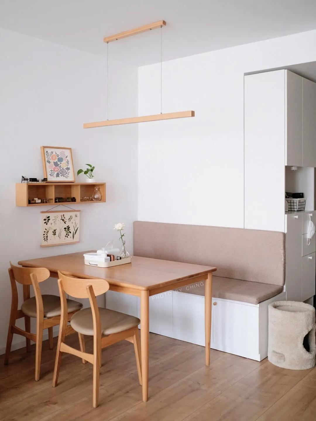 小户型餐厅卡座设计30款,小户型3平米卡座餐厅