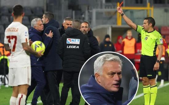 意甲四大名帅被罚下,穆里尼奥为什么被意甲裁判针对