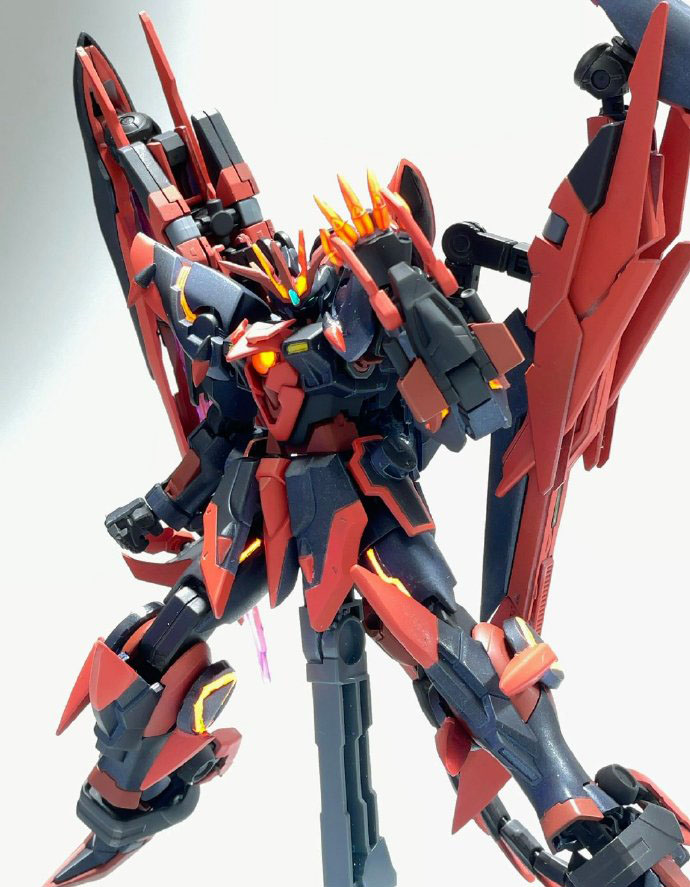 高达街机游戏可变型N-EXTREME高达Vicious模型