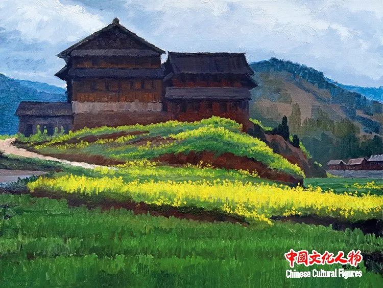 韩玉臣太行山写生油画水平,韩玉臣美术展