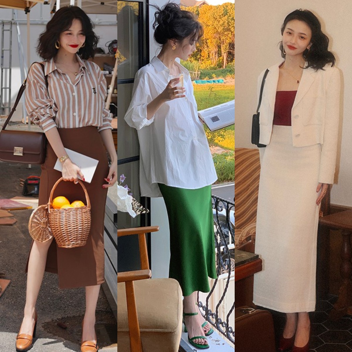 遮肚子显瘦裙子高档30岁,30岁穿裙子的穿搭