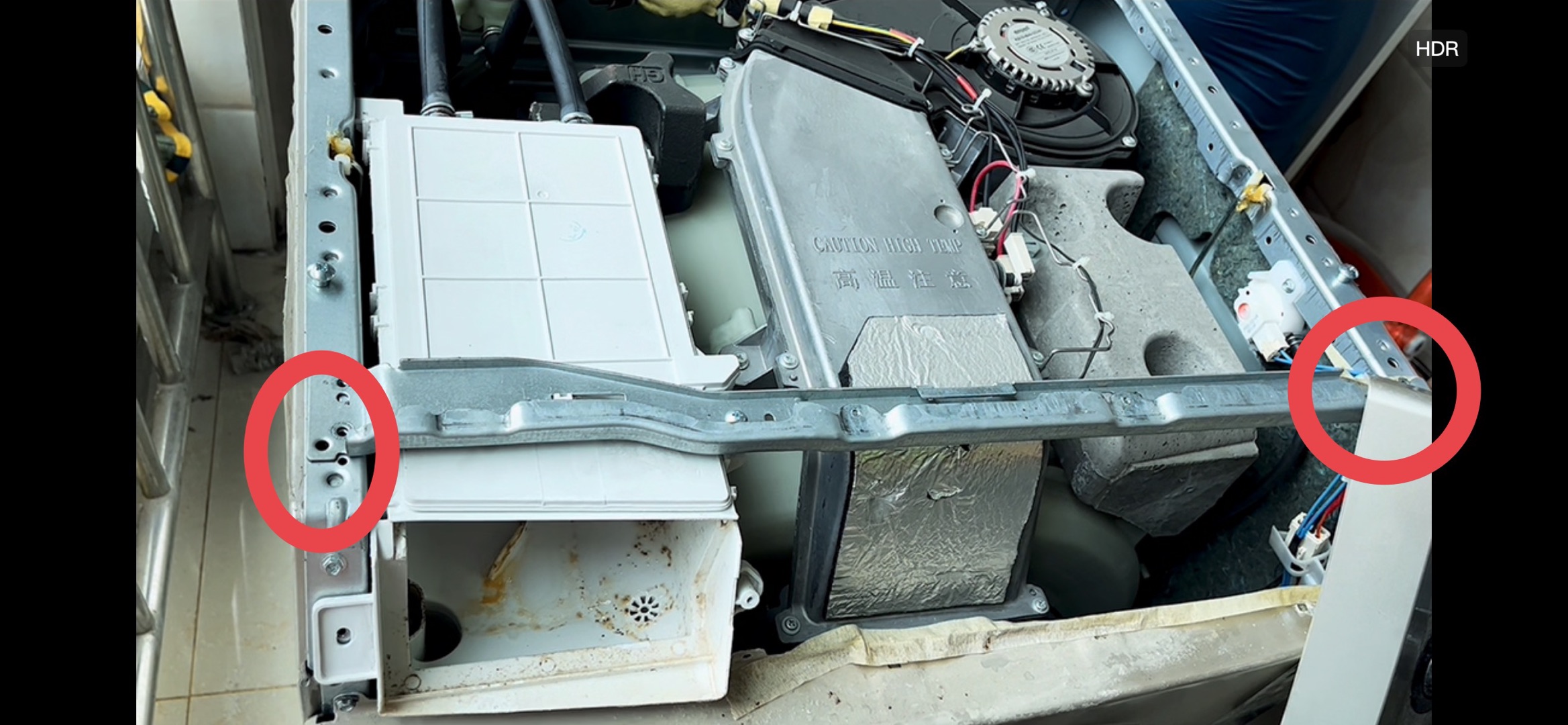 三洋帝度滚筒洗衣机清洗教程,三洋帝度烘干洗衣机拆卸清洗方法