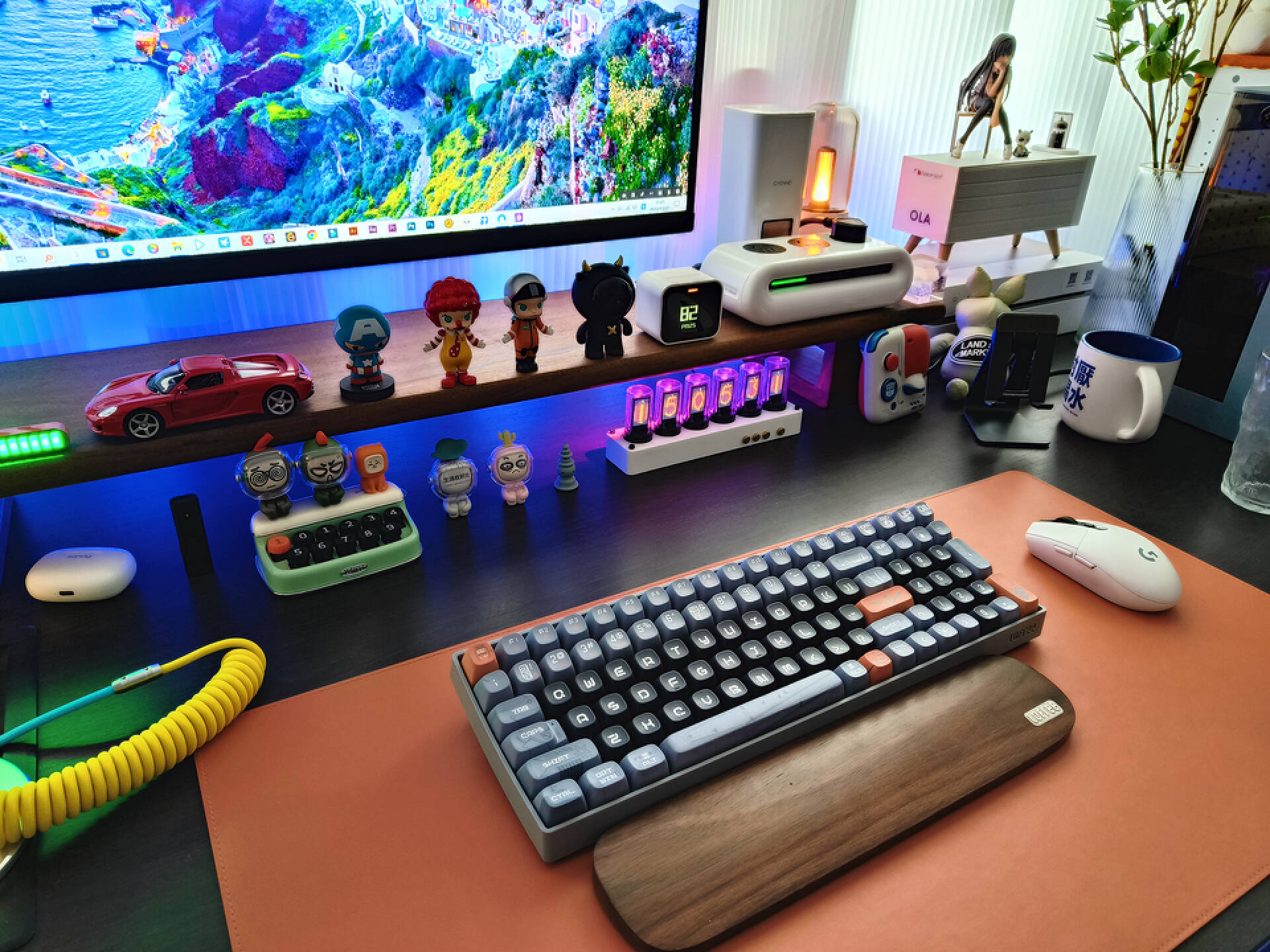 lofree洛斐小翘键盘测评,洛斐lofree星河小翘100键开箱