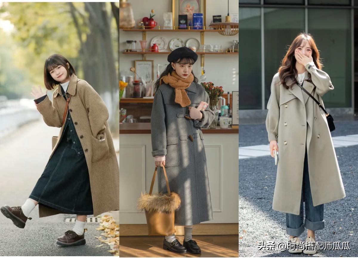 小个子微胖大衣版型怎么选,微胖秋冬呢子大衣怎么搭配才好看