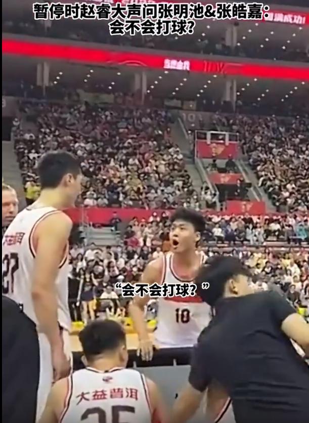 赵睿冲突杜锋让其淡定,赵睿骂张明池是哪一场