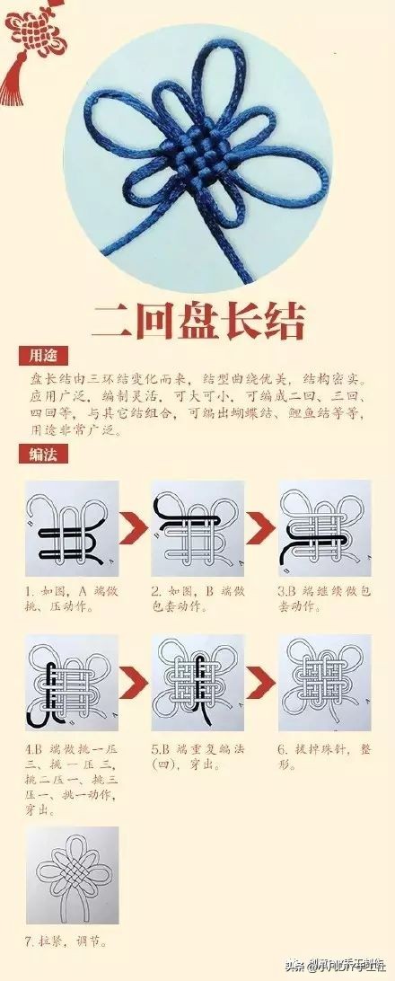 八种最美中国结怎么编,中国结盘结编法图解视频教程