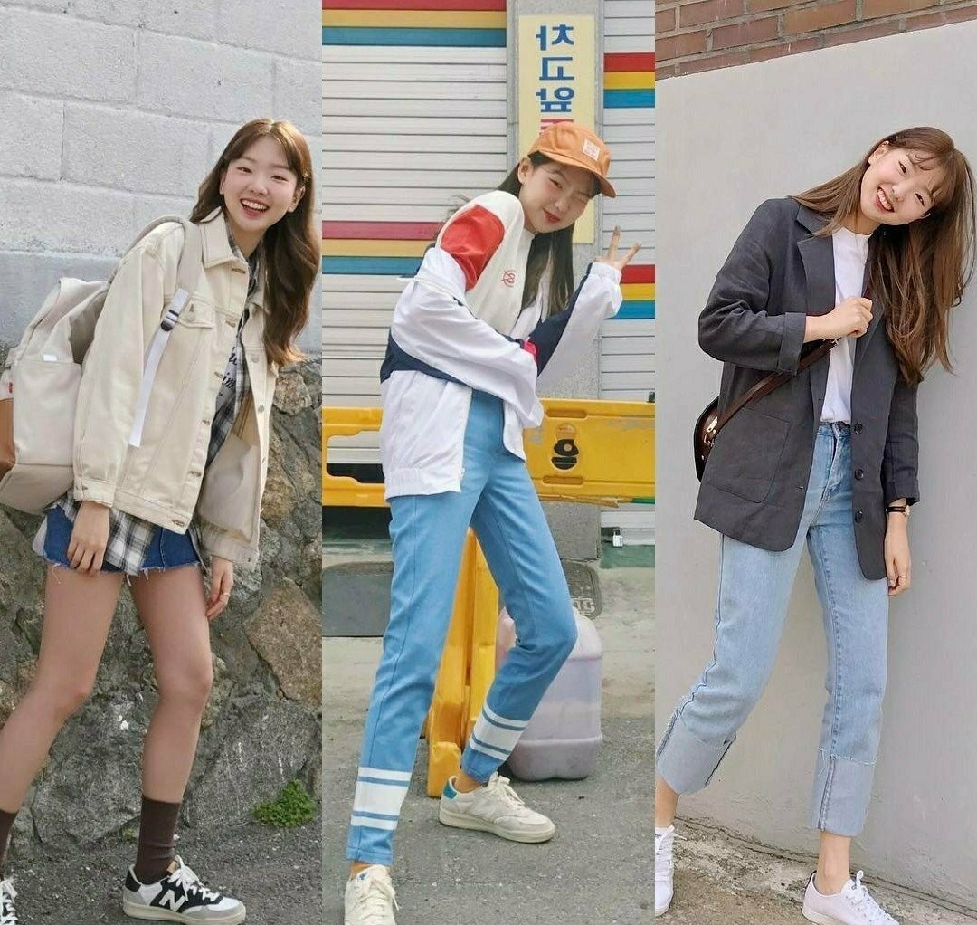 30套最火的韩系穿搭简单又好穿,慵懒风宽松韩版穿搭技巧