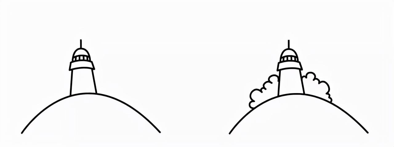 简单实用又好看的简笔画,60款唯美的风景简笔画