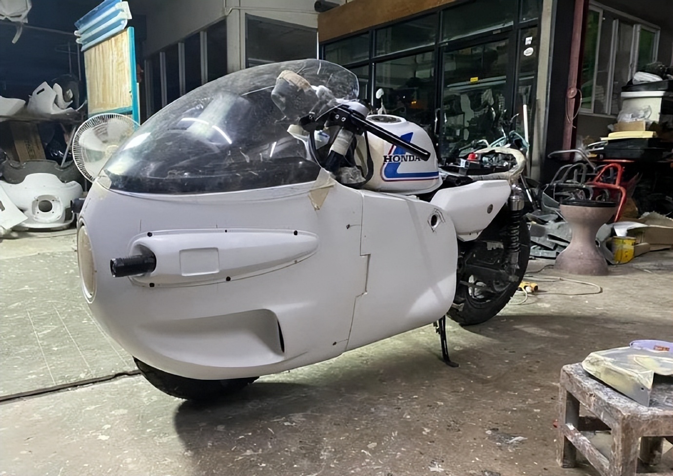 布玛19号摩托改装,龙珠19号摩托