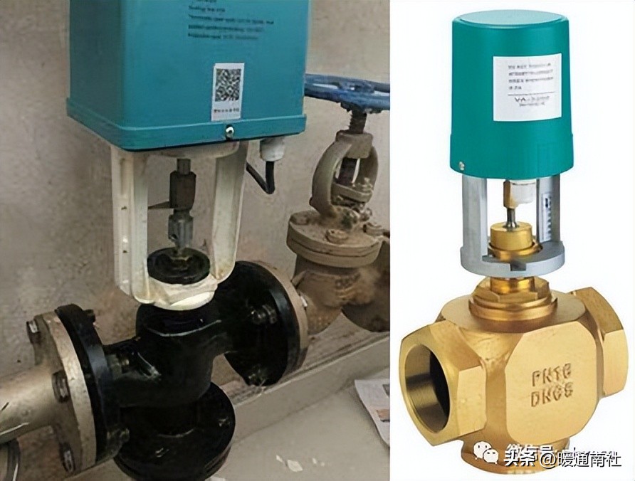 水冷中央空调内机水阀门怎么接线,中央空调水系统阀门配件厂家直销