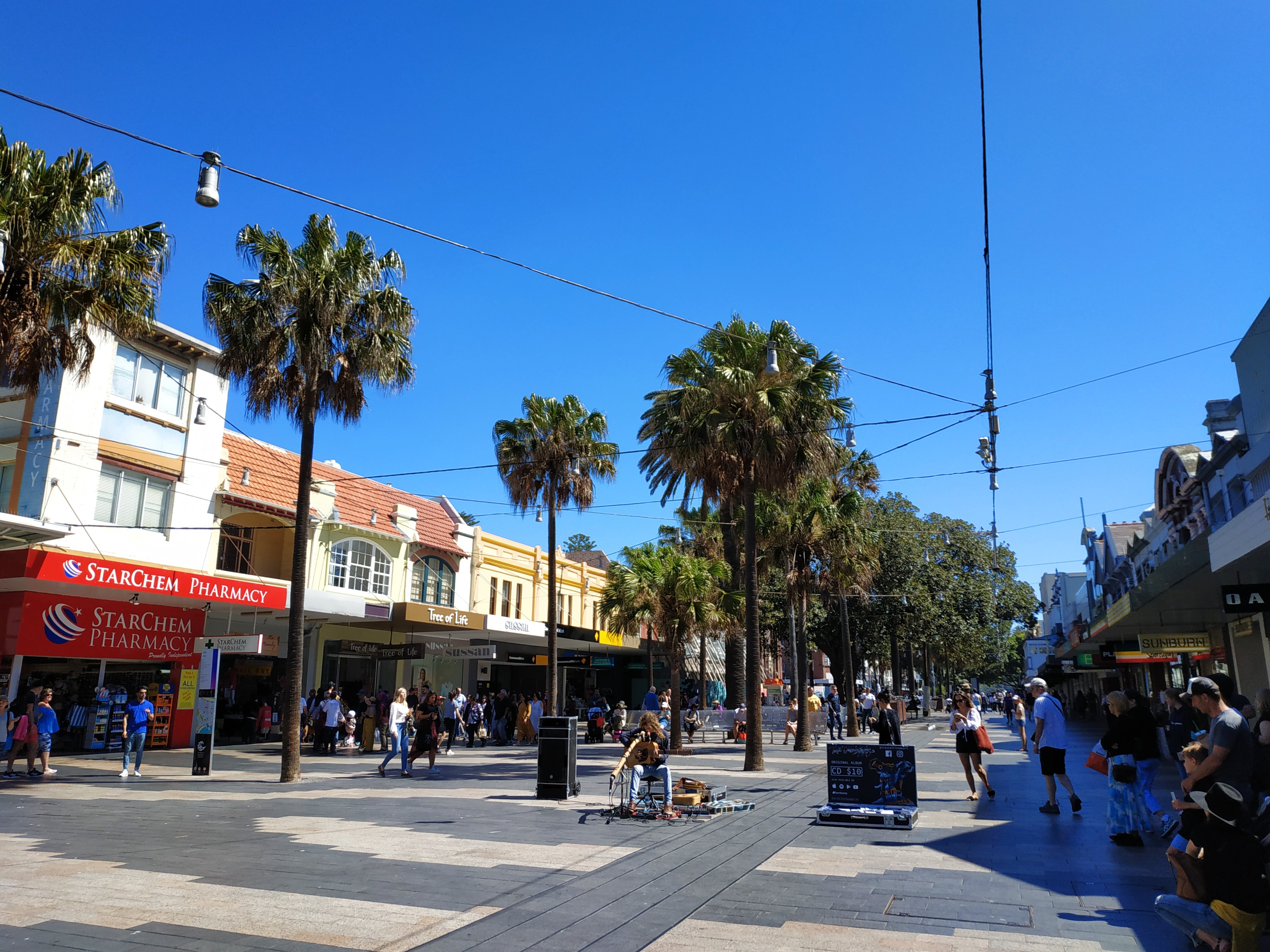 曼利海滩风景图片,著名的曼利海滩