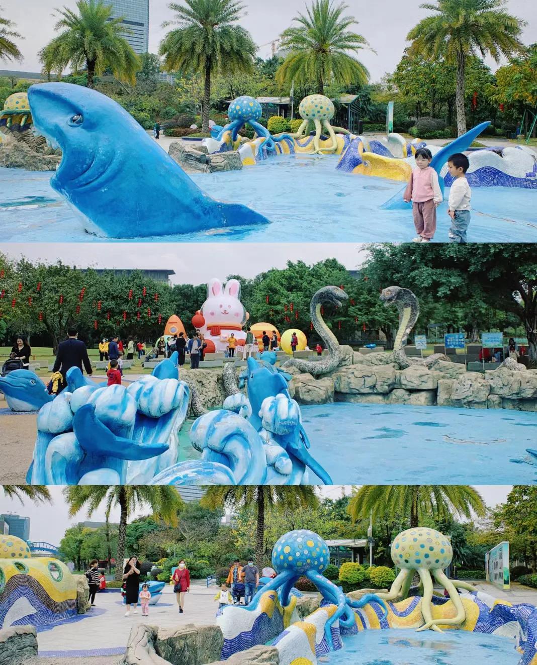 广州儿童免费玩水公园,广州市儿童公园游玩攻略