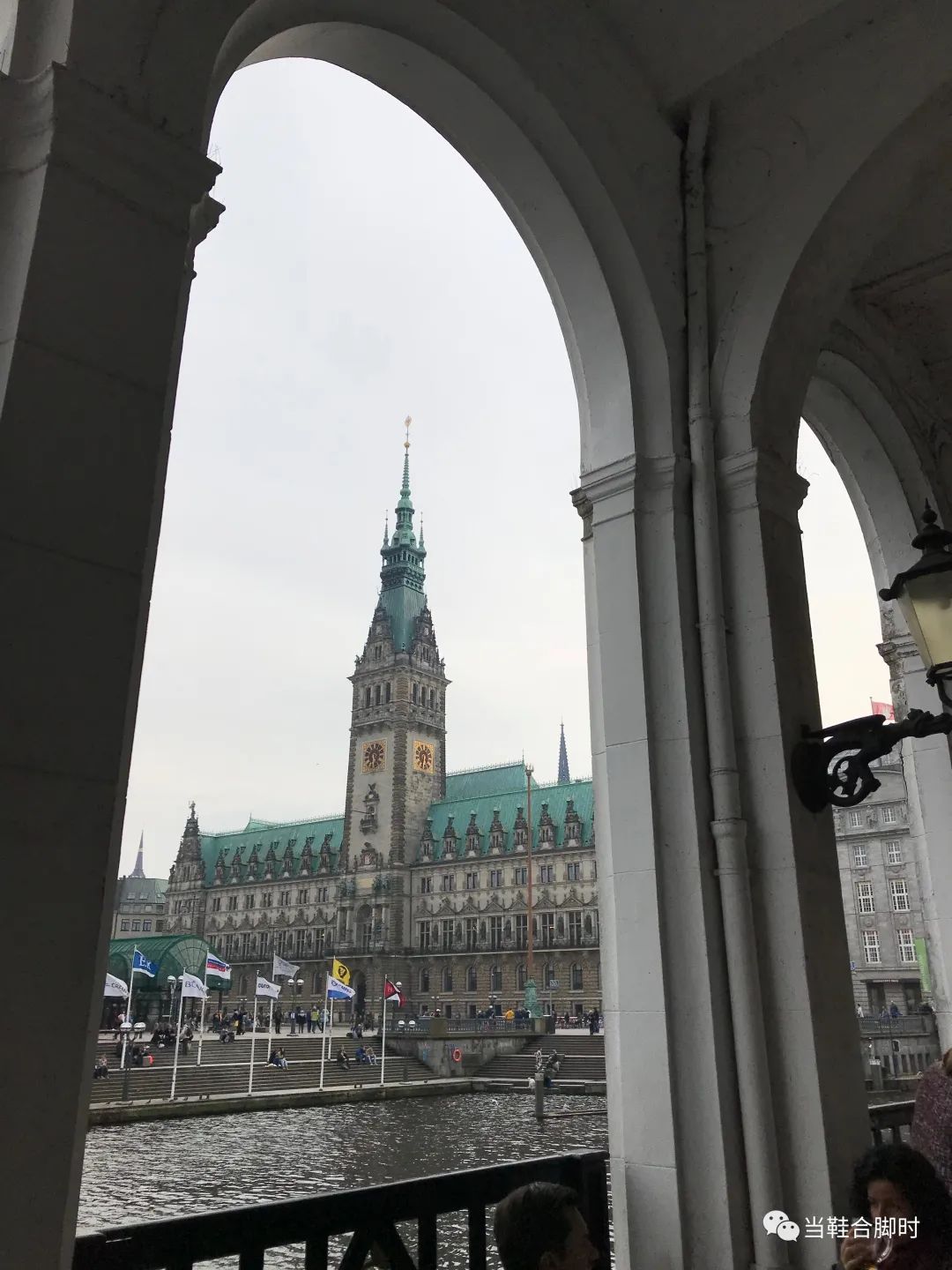 雨中汉堡,雨中的巴赫原声