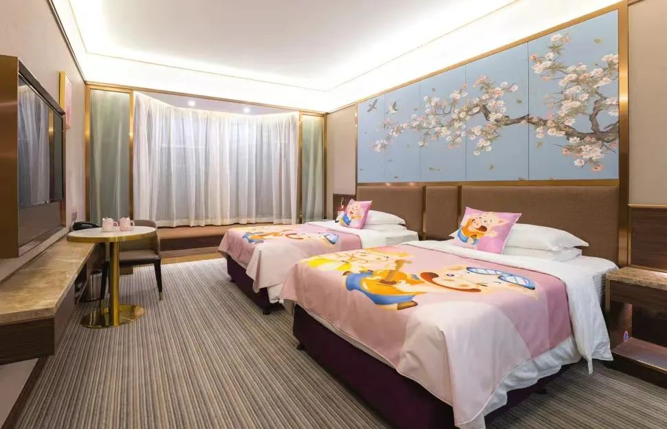 酒店体验空间,酒店沉浸式体验主题房全景图