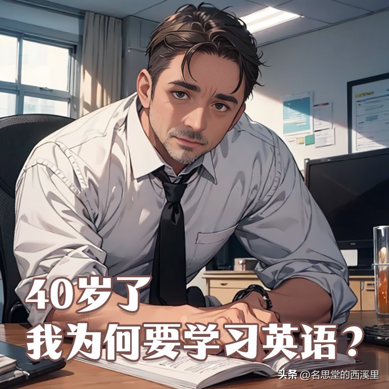 40岁了还能学习英语吗,我40岁了但是我想学英语