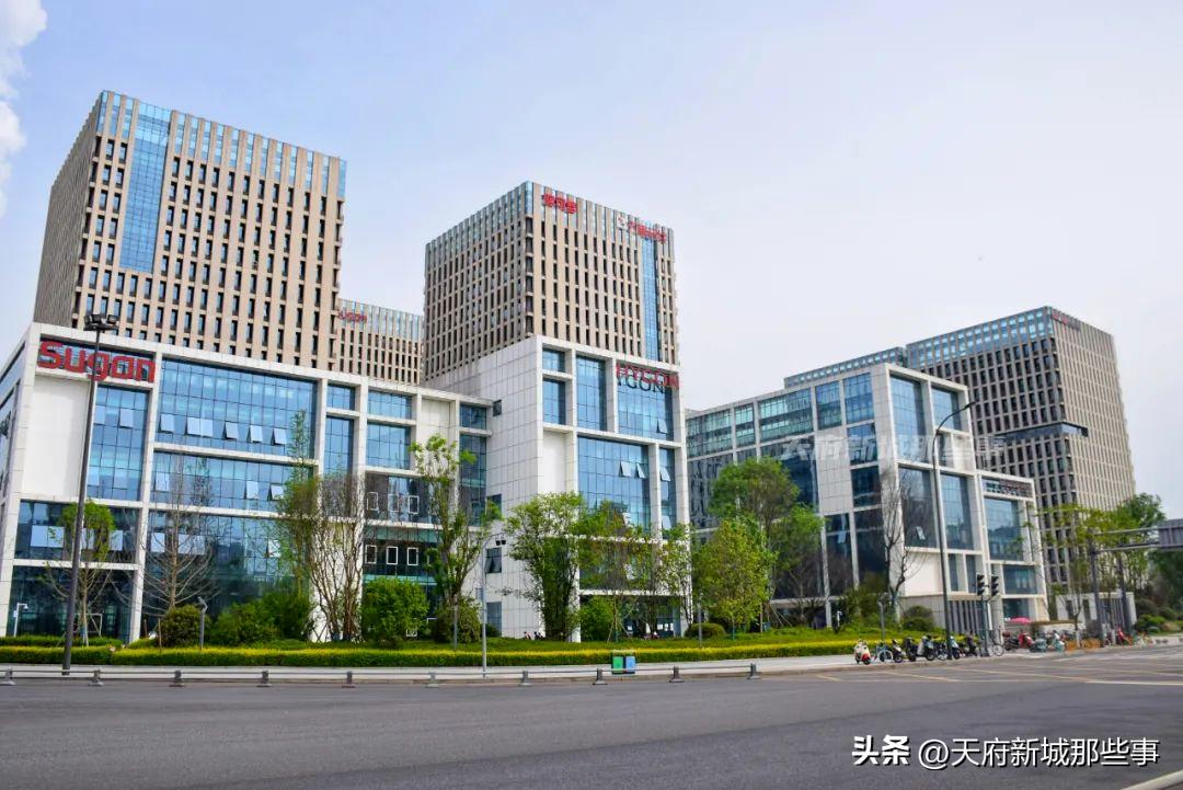 天府核心区片区最新规划图,天府软件园功能区划分